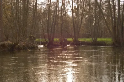L'arrivée sur le bassin de Gasny.